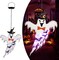 Halloween Decorations Outdoor Solar Lights Metal Wall Art Hanging Ghost Halloween Garden Garden Lighted Displays Outdoor Winter Decorations (White Ghost)